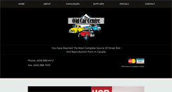 Desktop Screenshot of oldcarcentre.com